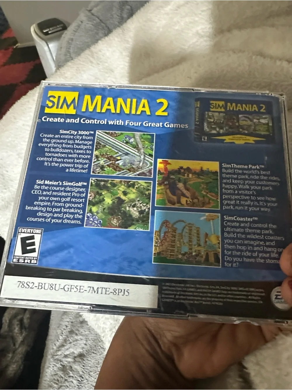 (BUNDLE OF 5)-WORD-MANIA ,CASINO COLLECTION,SIMCITY4,LUXOR MAHJONG,KAKURO-used